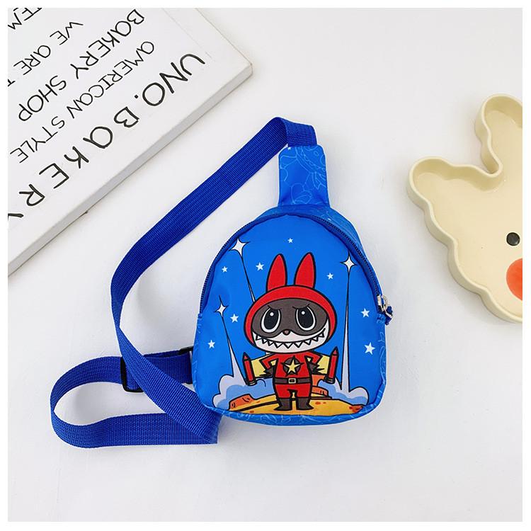 Printed Crossbody Shoulder Chest Bags Children Cartoon Gifts Outdoor