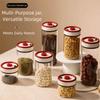 Moisture-proof Coffee Bean Storage Bottle Airtight Food Grain Glass Tank  Food Preservation