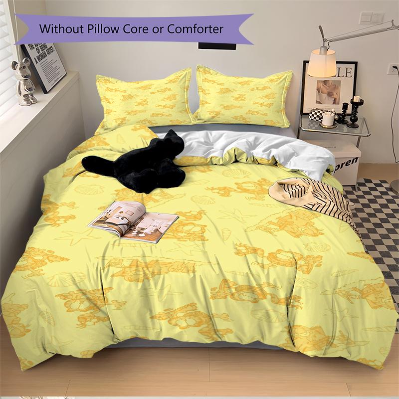 3Pcs Ocean Adventure Bedding Set Soft Fabric Duvet Cover Pillowcases Home Christmas Xmas Halloween Gift 1 Duvet Cover 2 Pillowcase L1137