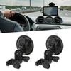 2Pcs 360 Degree Rotating Driving Video Recorder Sucker Bracket 65mm GPS Suction Cup HolderU Shape Head