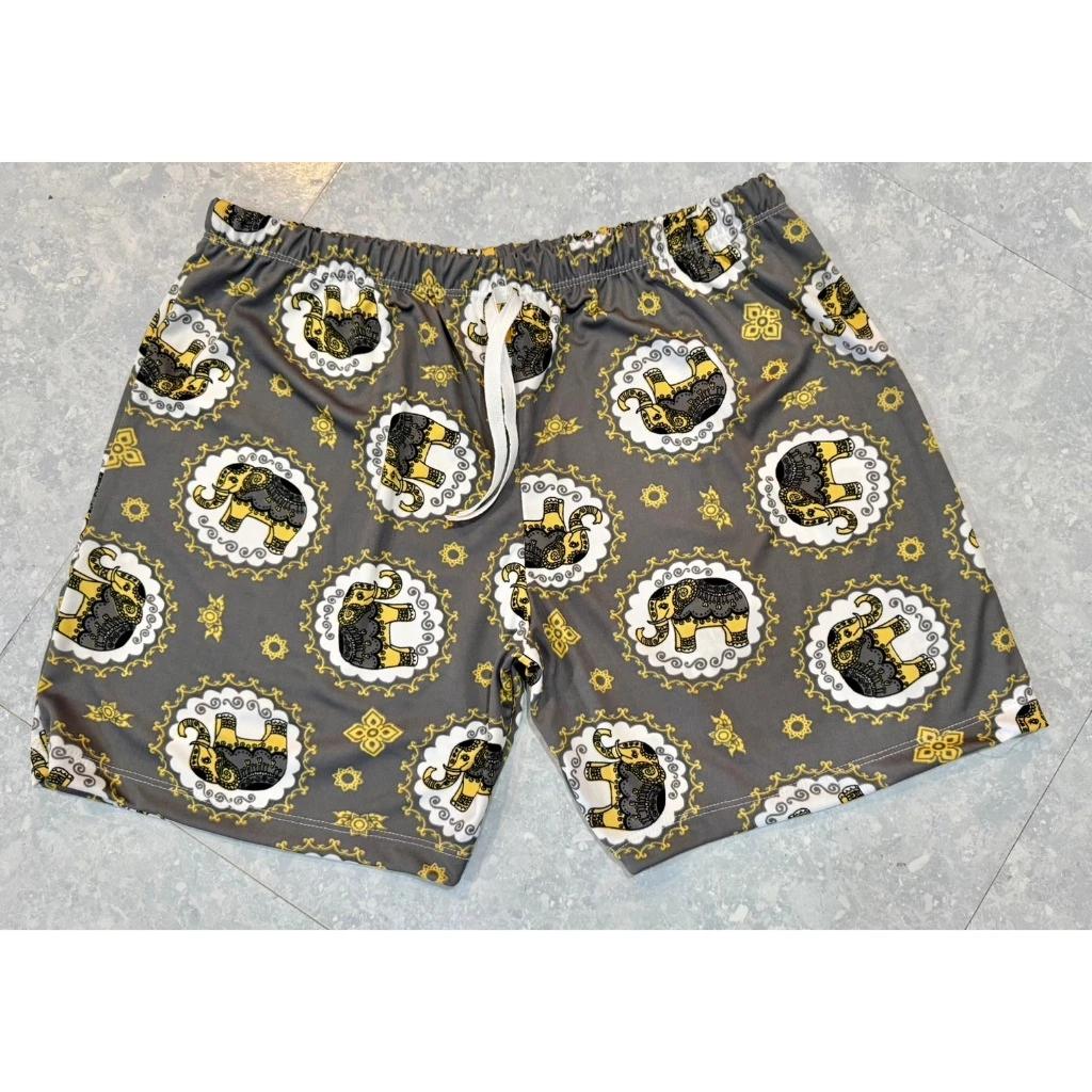 Muay Thai Boxing Shorts Elephant Pants Training Kickboxing Print Quick Dry Martial Art Boxer Kid Unisex Men Women Fighting Fitness Sport Gym Workout