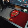 Arsenal F Large Size Mouse Pad Large Gaming Table Cushion Non-slip Laptop Tablet Big Mousepad XXL Mat Mini PC Playmat With Lock edge