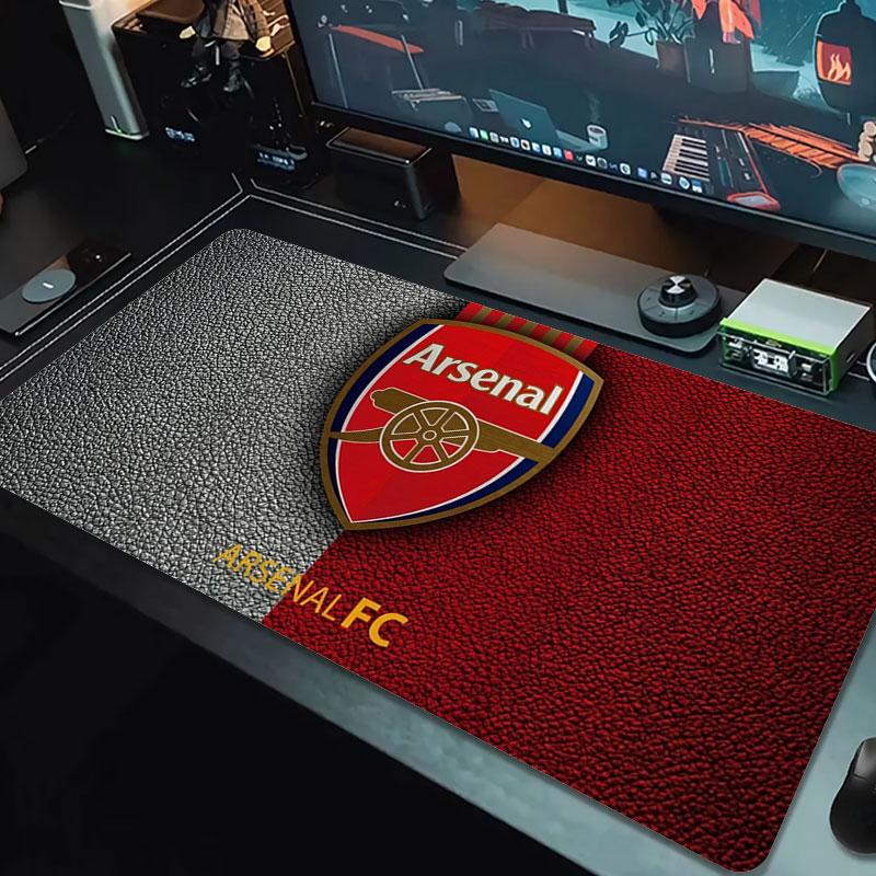 Arsenal F Large Size Mouse Pad Large Gaming Table Cushion Non-slip Laptop Tablet Big Mousepad XXL Mat Mini PC Playmat With Lock edge
