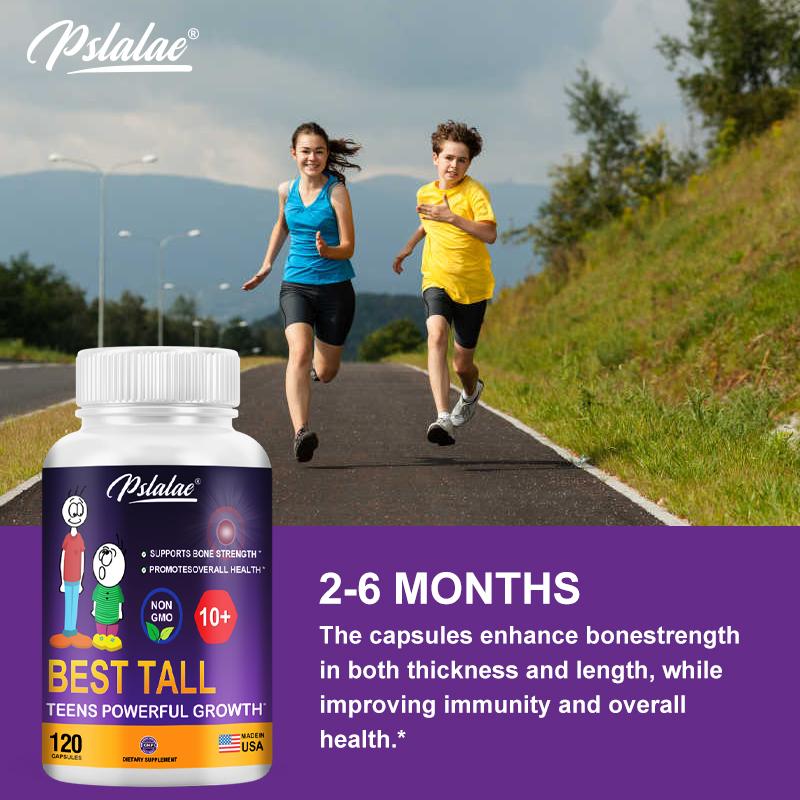 Pslalae calcium supplement strengthens teeth, enhances bones, boosts immunity, and supports overall health.