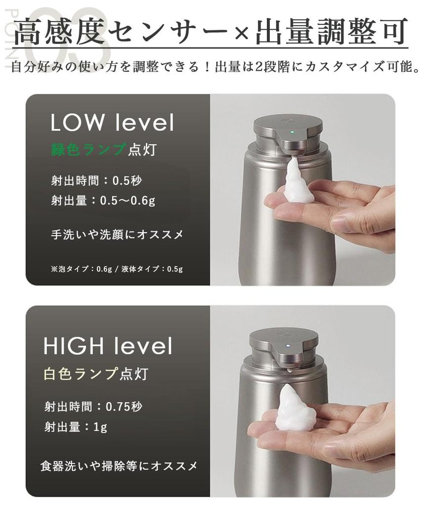 Automatic Stainless Steel Rechargeable Soap Dispenser - Rust-Resistant, for Hand Soap, Dish Soap, Kitchen Soap, Refillable Bottles, Suitable for Bathr