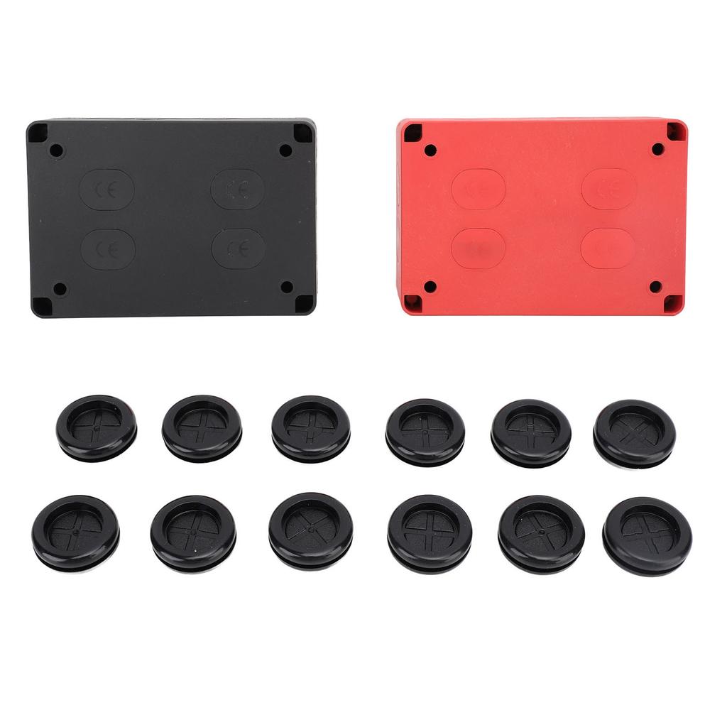 2Pcs Heavy Duty Power Distribution Block 500A Waterproof Marine Battery Terminal Distribution Block for RV Boat 12V DC