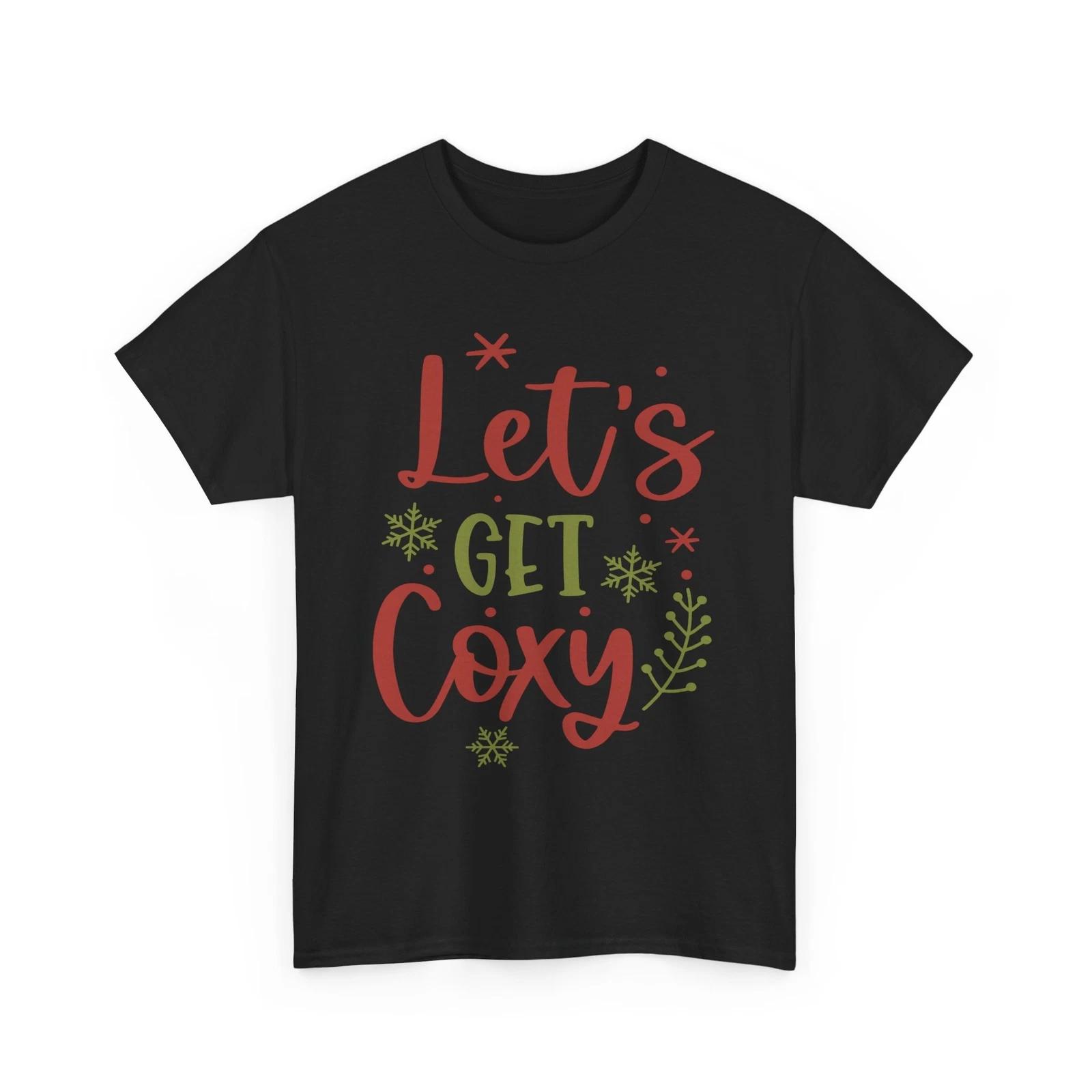 

Рубашка Let s Get Coxy | Футболка для прохладных дней | Стильная и модная футболка для холодного сезона 2XL