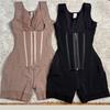 Enhanced Mesh Body Shaper: 13 Steel Bones, Pressurized Fabric, 260g Thick, One-Piece Bodysuit