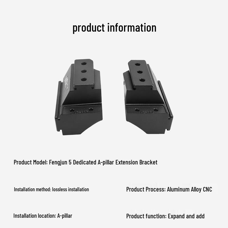LED Spotlight A-Pillar Quick-Release Bracket for Great Wall Pickup Fengjun 5