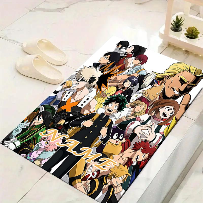 Custom 1Pc Hero Plaza Adventure Rug Office Carpet Indoor Outdoor Entrance Doormat Nonslip Soft And Comfortable Living Room D2915121