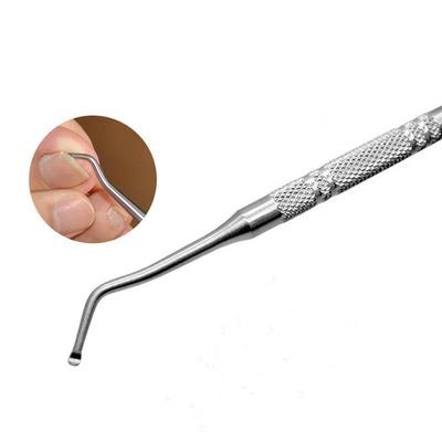 Paronychia Podiatry Pedicure Care Tools Ingrown Toenail File Lifter Double Ended Stainless Steel Nail Care Hook Clean Tools