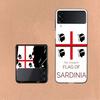 Flag of Sardinia Phone Case For Samsung Z Flip 6 7 5G Galaxy Z Flip 5 4 3 5G Cases Shockproof Hard Cover TPU