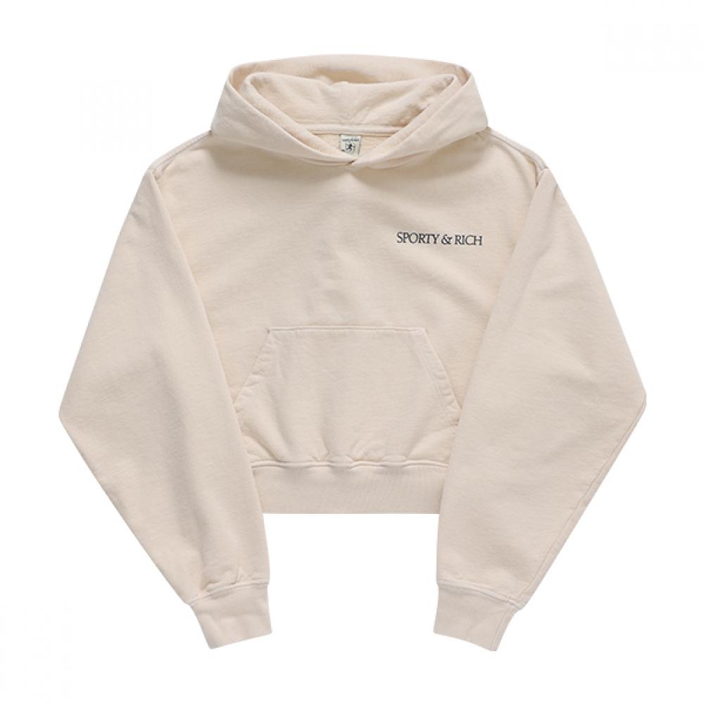 

Sporty RicH WS070S412Hc HealtH WellneSS Club H W Club Crop Women S Hoodie WS070S412HC (L)