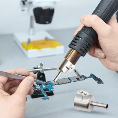 8pcs/Set Nozzles Kits for Air Pump Type Hot Air Soldering Station Repair Tool Effectively Avoid Hot Air Flow Out