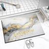Diatom Mud Bath Absorbent Mat Household Simple Toilet Toilet Door Cushion Absorbent Non-slip Quick Drying Mat