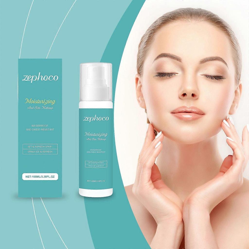 Zephoco Moisturizing Setting Spray - Natural Lightweight Oil-Control Matte Moisturizing Refreshing Long-Lasting Setting Spray