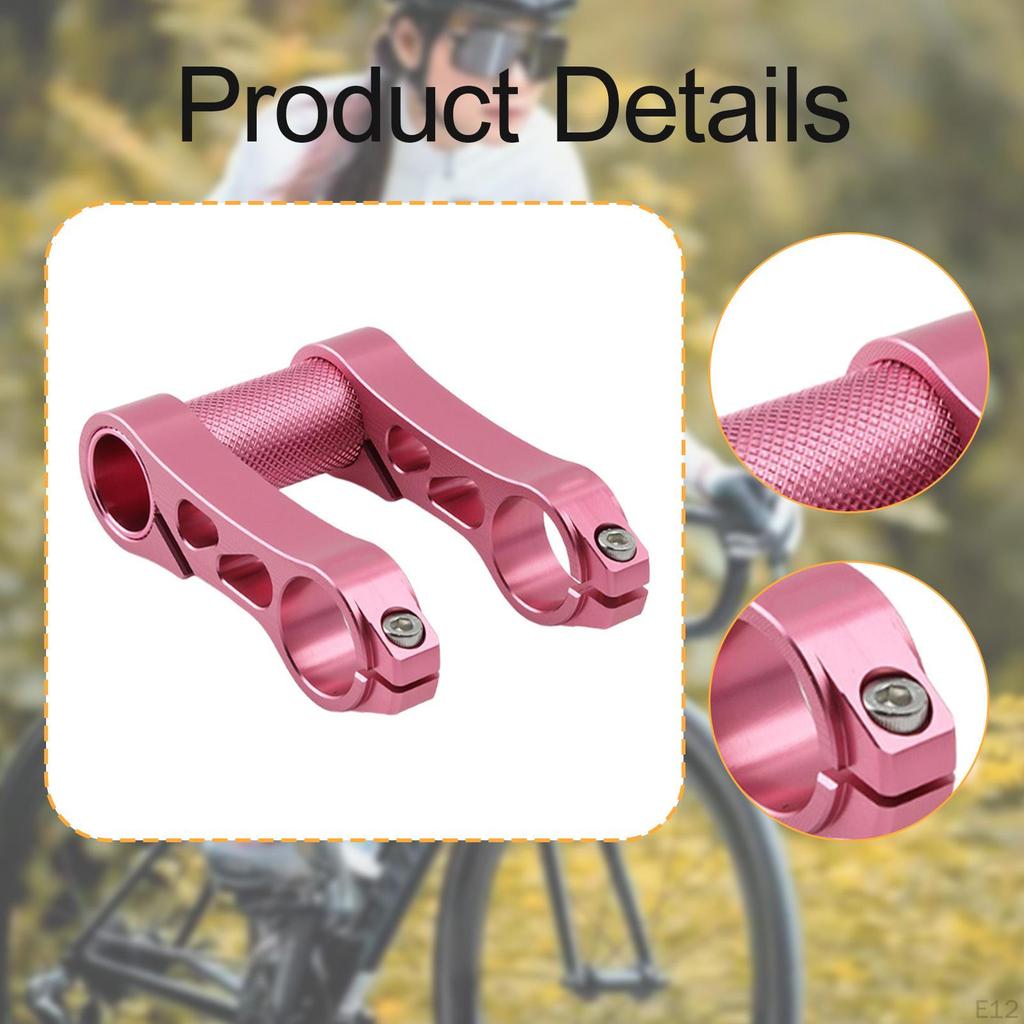 Prodlužovač řídítek, Prodloužení s dvojitou montážní objímkou, Nástavec na představec