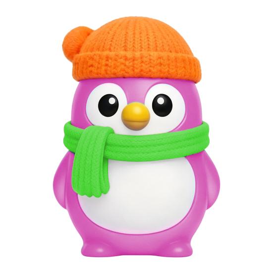 

Cartoon Penguin Stress Relief Toy Knitted Hat Scarf Penguin Squeeze Toy Anti-anxiety Soft Stress Ball Animal Desk Toy 1pc