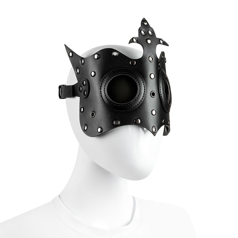 Halloween Pu Skin Funny Mask Cos Cosplay Props Nightclub Orgy Mask