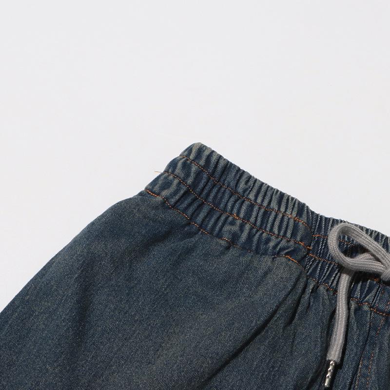 Set Due Pezzi Jeans Patchwork di Pizzo Trendy Estivo 2026 per Donna