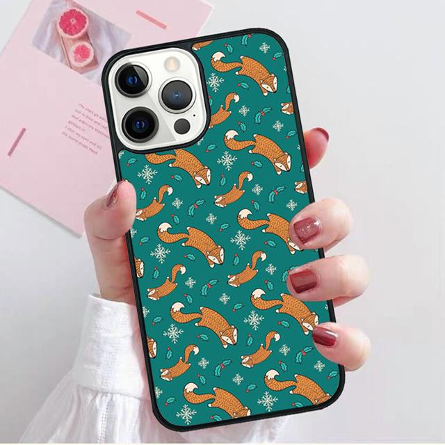Fox clever vignette Phone Case Cover For iPhone 17 Air 15 16 14 13 12 Pro Max 11 Pro Max Plus Coque Shell