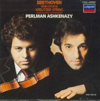 

CD PERLMAN, ASHKENAZY - Beethoven: Violin Sonatas Kreutzer F35L50082 POLYDOR Japan Classical Used