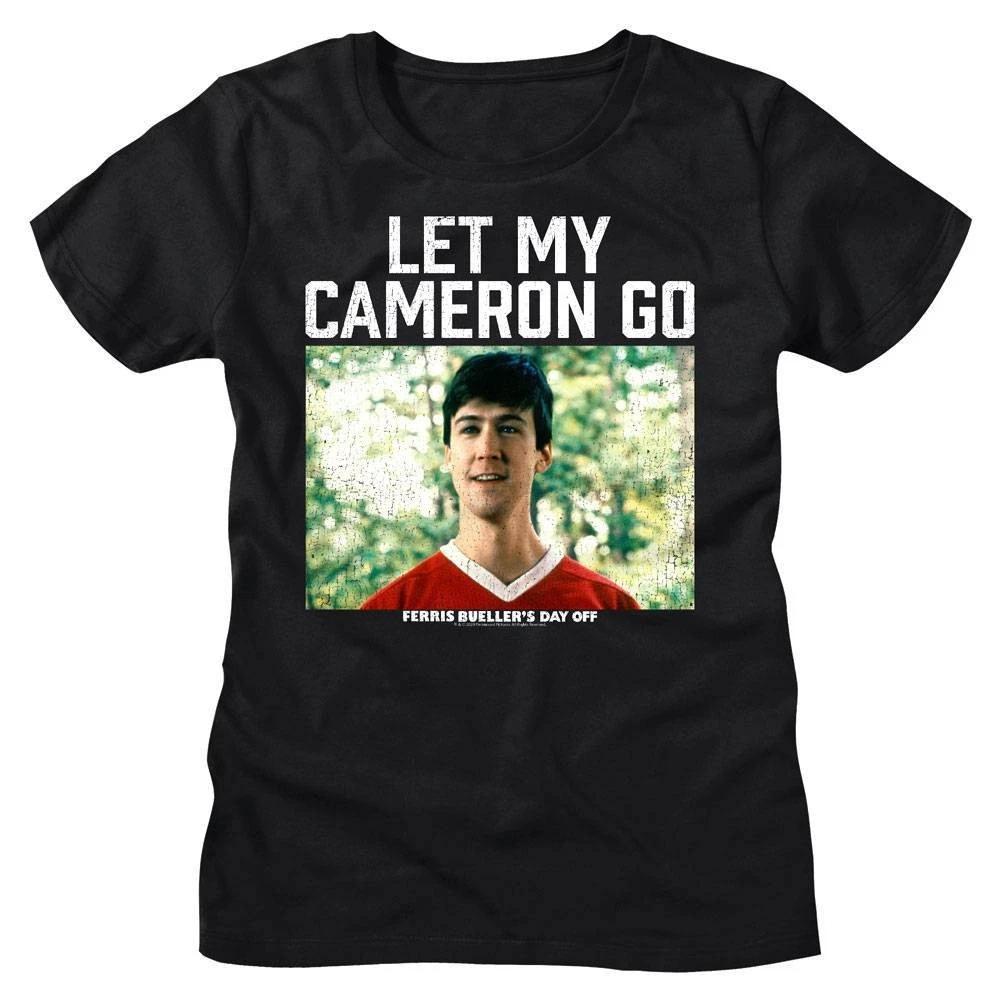 Ferris Bueller Let My Cameron Go Women s T Shirt XL