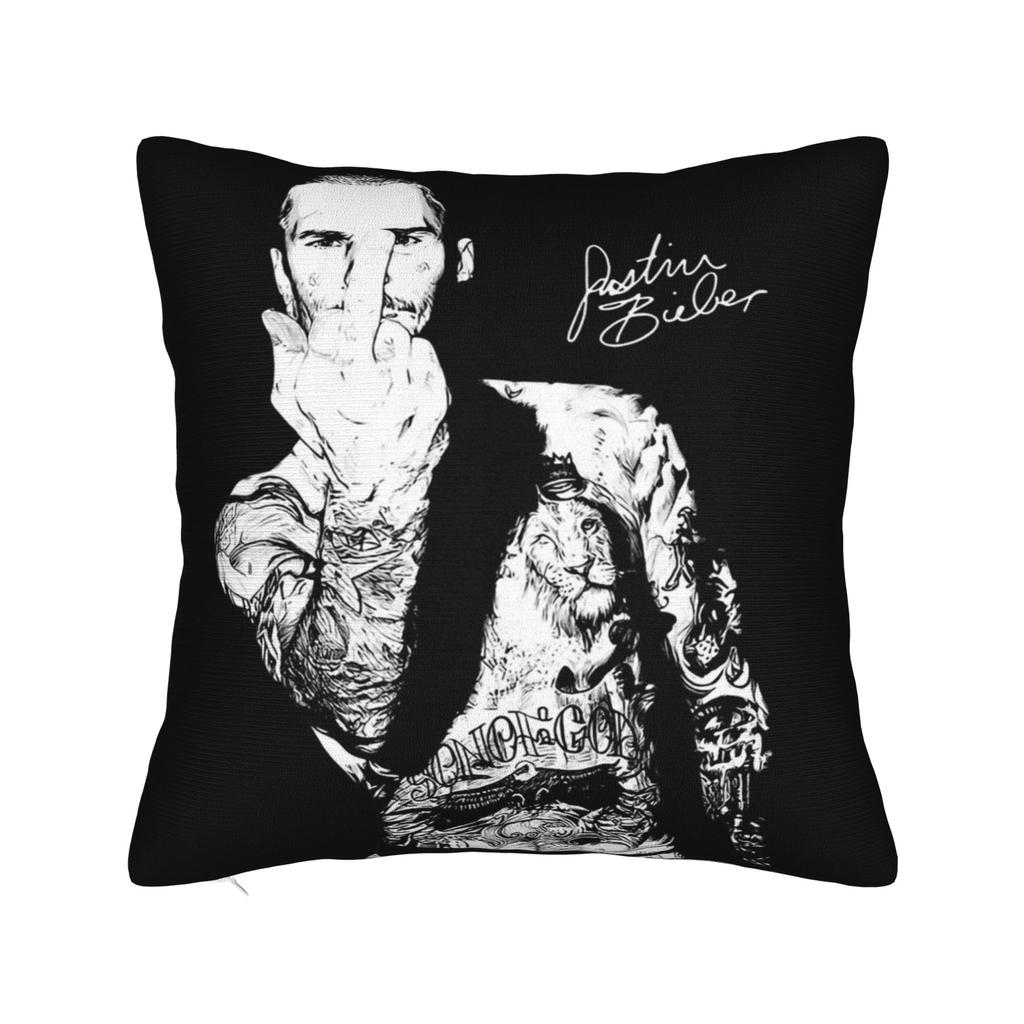 Bieberchella Justins Bieber Concert Pillow Cover Product Printed Cushion Cover Decor Pillow Case Cover Home Multi Size