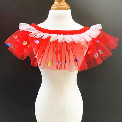 Pet Neckerchief Adorable Decorative Cute Princess-style Girl Dog Lace Necklace