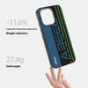 ABEEL Pro OnePlus 13T 5G Magnetický kryt Mikro-reliéf 6D Tištěný PC TPU Hliníková slitina Kožený kryt na telefon