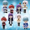 10cm Q Version Frieren: Beyond Journey'S End Frieren 8Pcs/Set PVC Action Figure Anime Figure Model Toys Collection Doll Gift