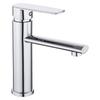 Gunmetal Grey Extended Spout Basin Mixer Faucet