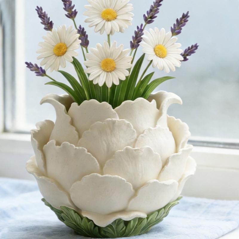 3D Petalage Embossing Silicone Candle Molds For Handmade Candle Cup Pen Container And Conrete Flowerpots Home Decoration