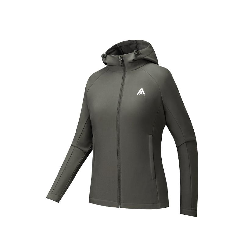 

Anta Уличная серия Толстовка с капюшоном Мягкая Удобная Дышащая Универсальная Модная куртка Женские куртки 962546603-5 XS