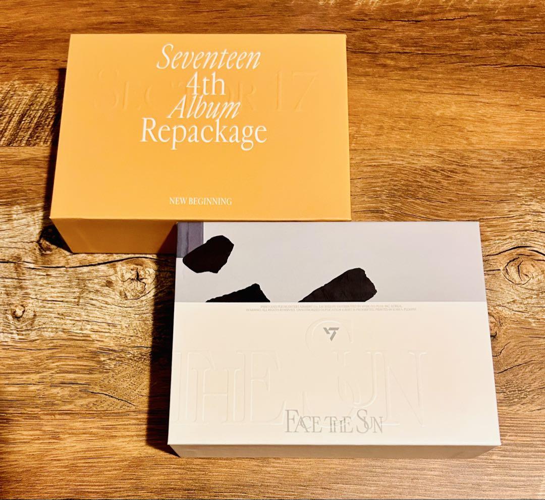 

[USED] SEVENTEEN kit 2 album set