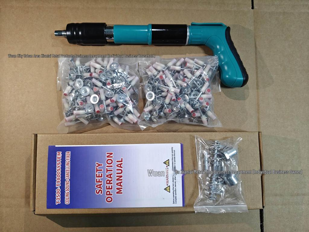Silent Mini Nail Gun for Concrete and Walls