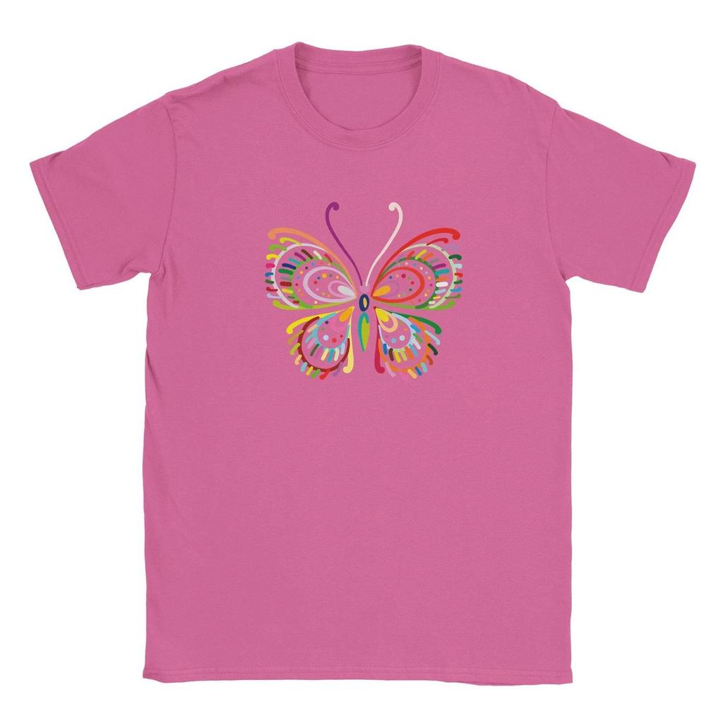 Soft Butterfly T-Shirt |Gift for Her | Nature Inspired Graphic Tee