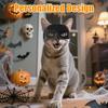 Cat Bat Cool Man Mask Bat Style Cat Cosplay Masque Halloween Cat Mask Creative Cat Mask Funny Cartoon Mask Pet Accessories