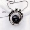 Jewelry Display Jewelry Box Keychain Mini Travel Bag Pendant Transparent Crystal Ball Bag  Women
