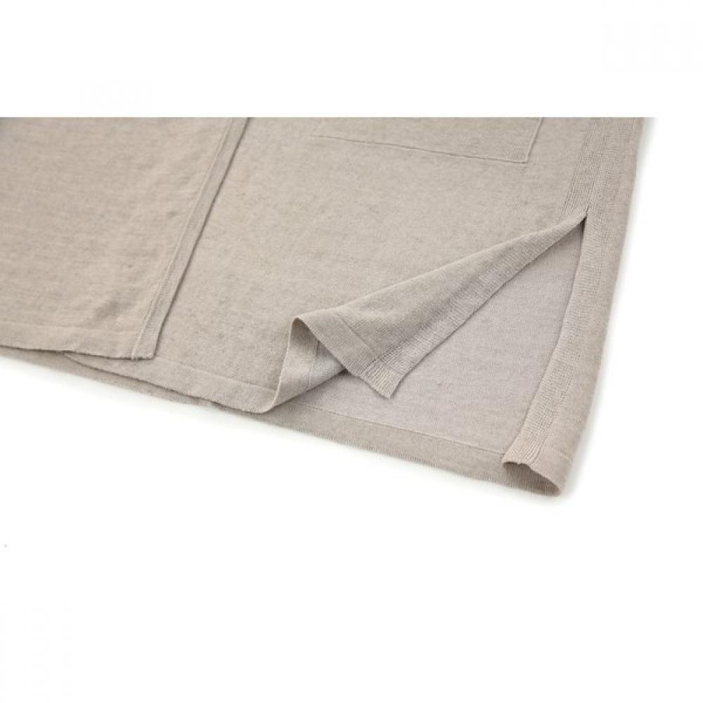 Furina Linen Silk Pocket Vest   Erica