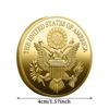 Souvenir Coin American Eagle of Liberty Commemorative Coin Double Eagle Lucky Gold Silver Coin Commemorative Medal