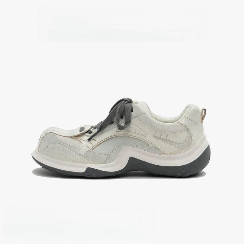 Small man increases height German training shoes women's 2025 spring new versatile fashion casual sports board shoes retro Forrest Gump shoes