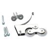 1 Set Sliding Door Roller Hardware Slide Doors Pulley 2 Wheels Silence Bearing Wardrobe Door Hanging Wheels