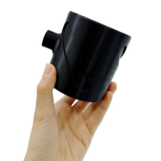 Duschhuvud Kraftfull Superladdning Hydromassage 360-graders Ring Vattenstråle Spiralmunstycke Standardgänga Allroundrengöring Duschhuvud