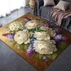 2025 New Classical Flower Carpet Rug for Living Room Bedroom Home Sofa Decoration,Kids play Non-slip Floor Mat18
