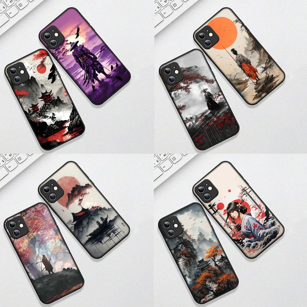 Cover for Motorola Moto G86 G14 G35 G34 G45 G55 G64 G75 G85 G24 G15 G54 G57 Power Case Bushido Japan The Samurai Ninja Chinese