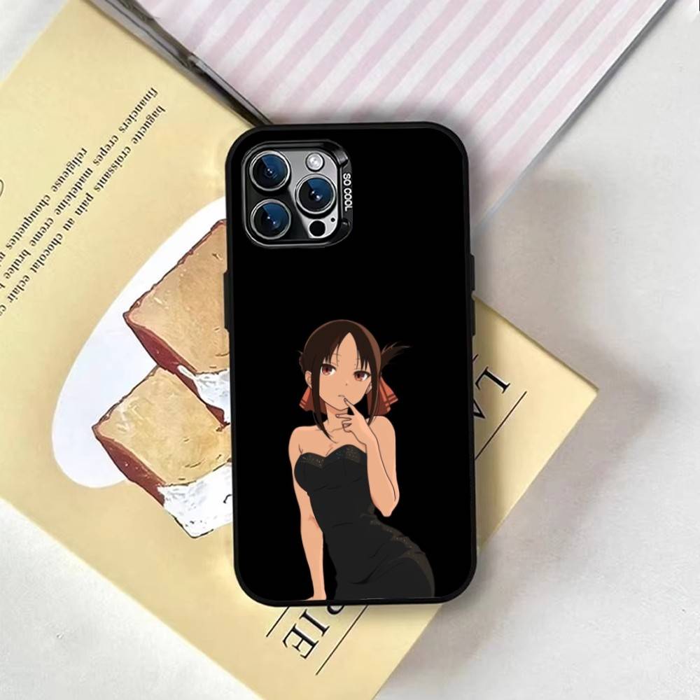 Kaguya-sama Kaguya Shinomiya Phone Case For iPhone 17,16,15,14,13,12,11 Plus,Pro Max,XS,Colorful Silver Phone case Funda Cover