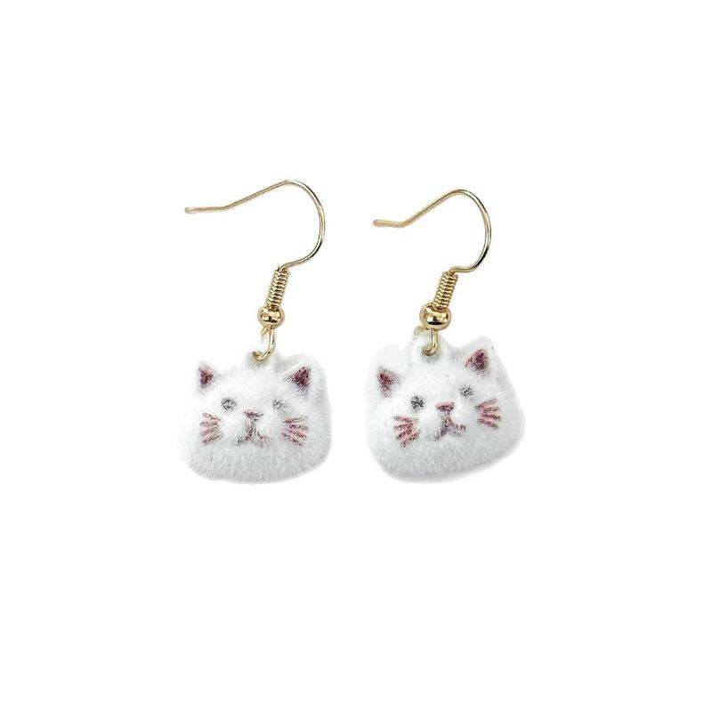 Adorable Cat-shaped Earrings Suitable for Women. Fashionable Design with Unique Appearance. Earrings and Accessories
