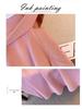 Plus Size Stylish Two-Piece Look Polo Dress - Summer Casual Short Sleeve Slimming Skirt