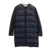 Marni Feather Down Coat 44 Navy System Sleeve Change Women Used